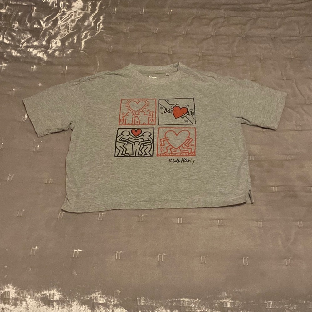 Uniqlo SPRZNY Heath Harring crop top size XS